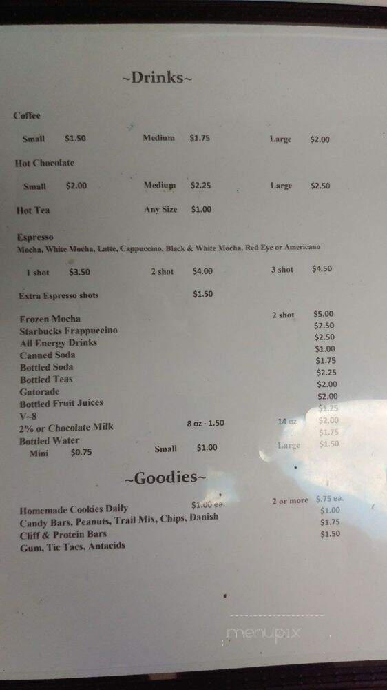 Courthouse Cafe - Eureka, CA menu_pic