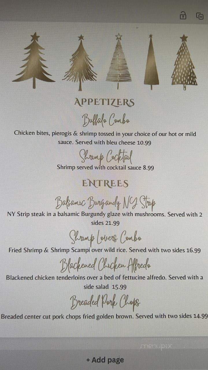 Junction 21 - Nicholson, PA menu_pic