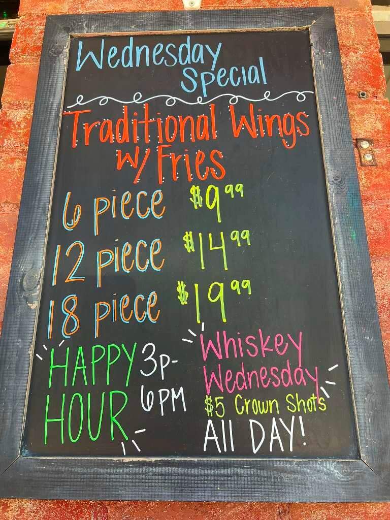 The Rails at Rockmart Bar and Grill - Rockmart, GA menu_pic