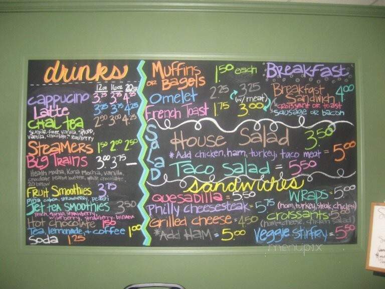Java Jacks - Mentone, IN menu_pic
