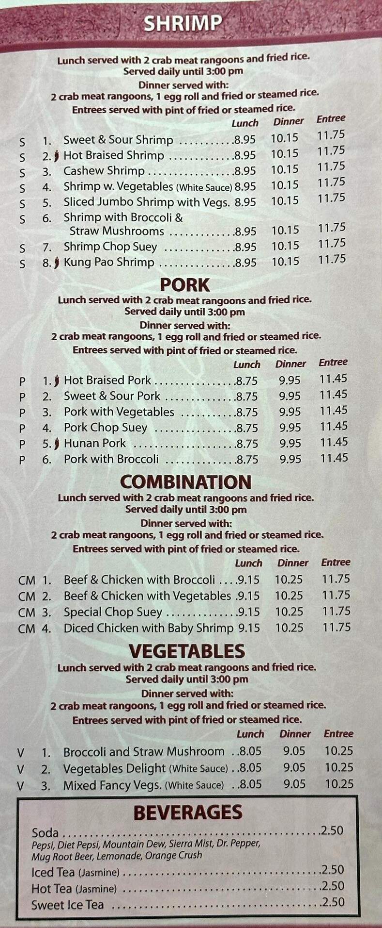 Canton Garden - Park Hills, MO menu_pic