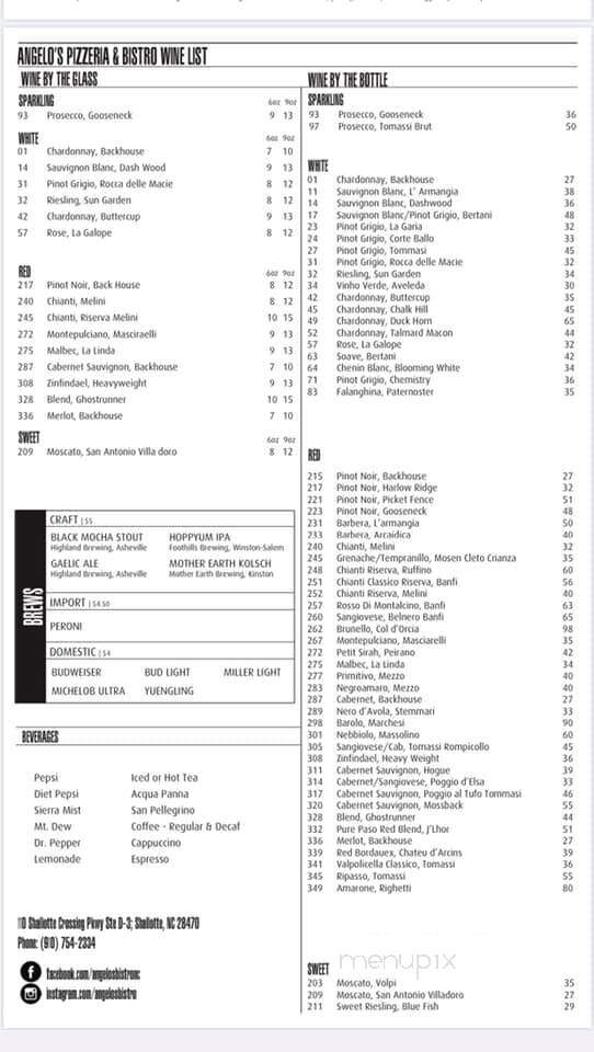 Lucca Italian Chophouse - Shallotte, NC menu_pic