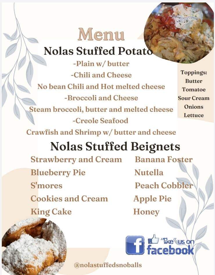 Nola's Stuffed Snoballs - Myrtle Beach, SC