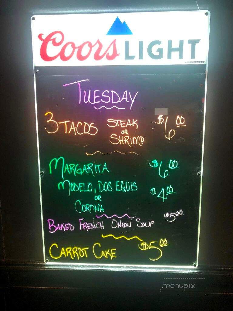 North Avenue Pub & Grill - West Chicago, IL menu_pic