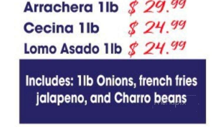 Taqueria Chapala - Hanover Park, IL menu_pic