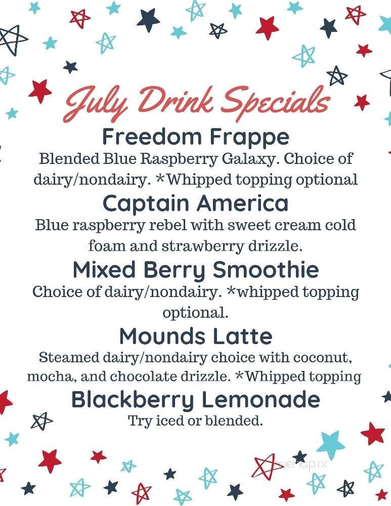 The Grind Coffee House - Manistique, MI menu_pic