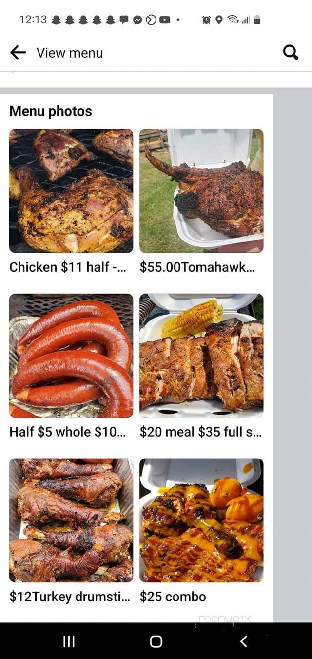 Graham Boy's BBQ - Groveland, FL menu_pic