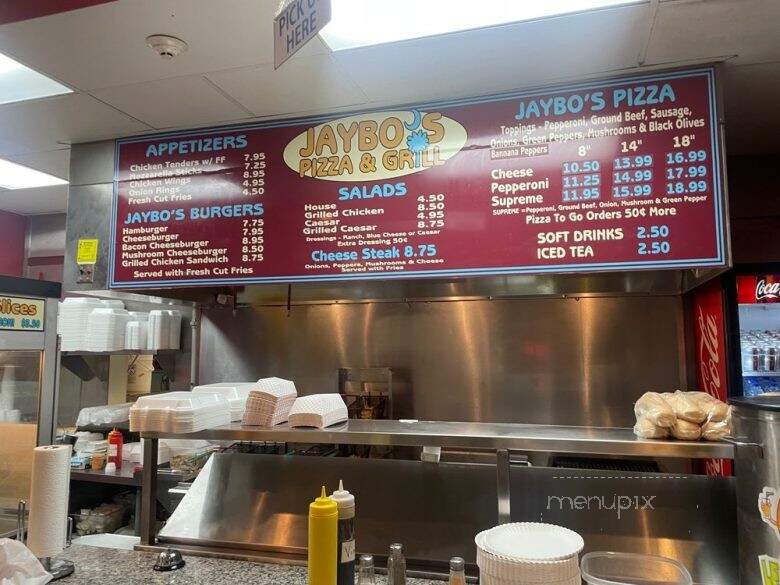 Jay Bo's Pizza & Grill - Myrtle Beach, SC menu_pic