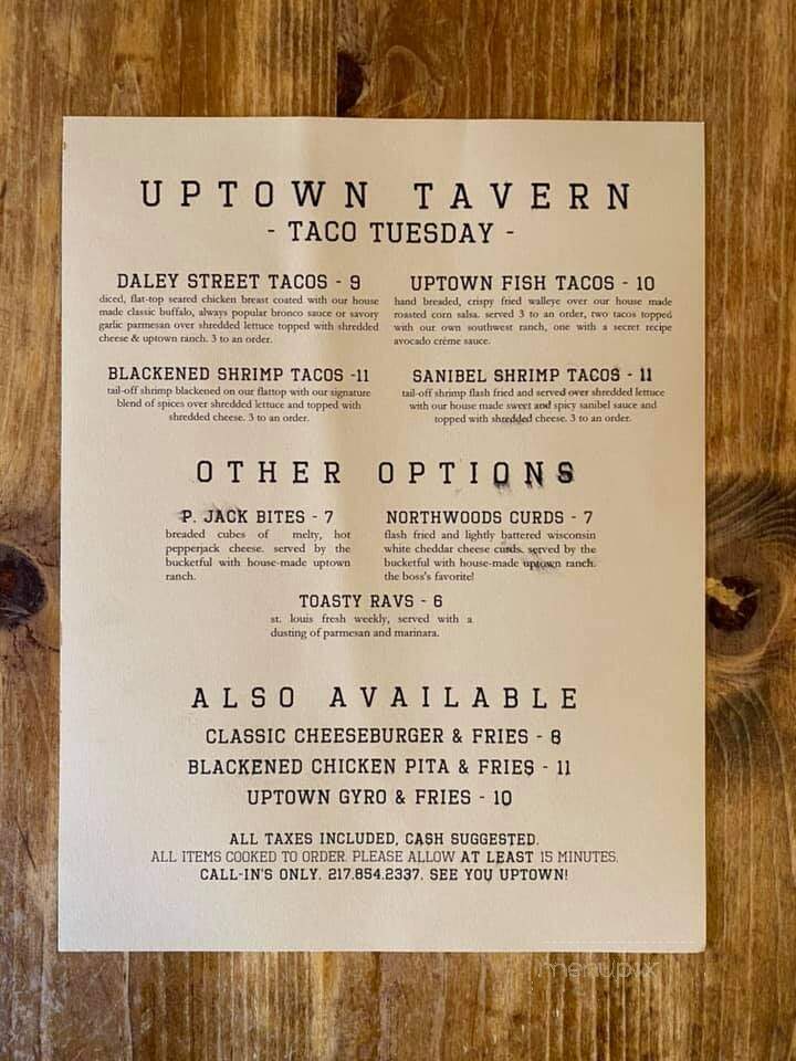 The Uptown Tavern - Carlinville, IL