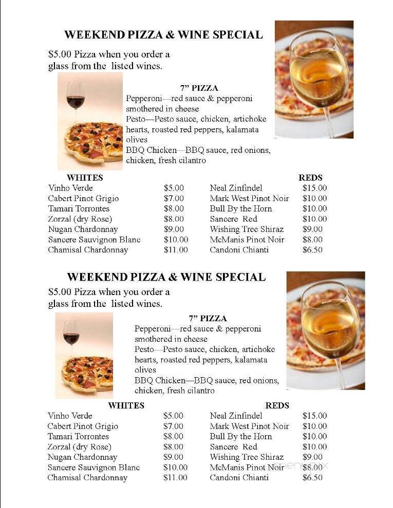 Downtown Uncorked - College Station, TX menu_pic