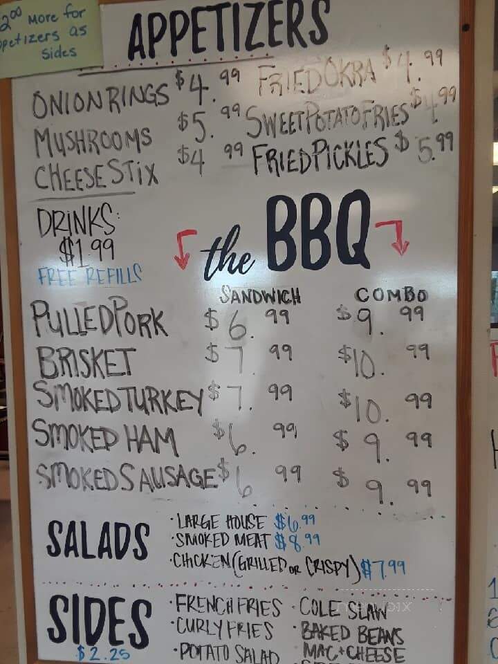 Mulligan's BBQ - Meriden, KS menu_pic