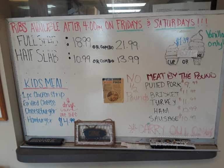 Mulligan's BBQ - Meriden, KS menu_pic