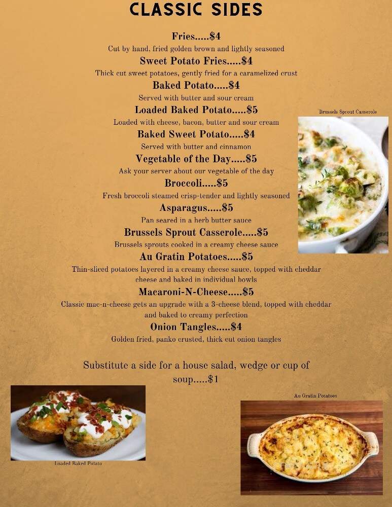 Steakhouse Of Helena - Helena, AL menu_pic