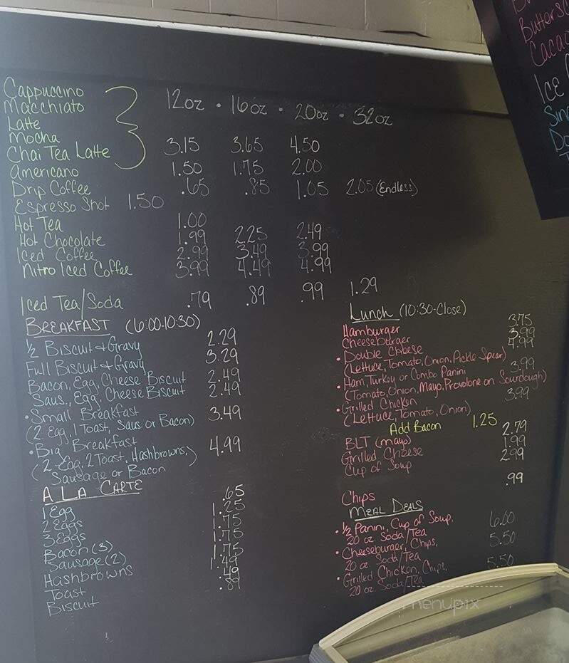 The Bulldog Brew - El Dorado Springs, MO menu_pic