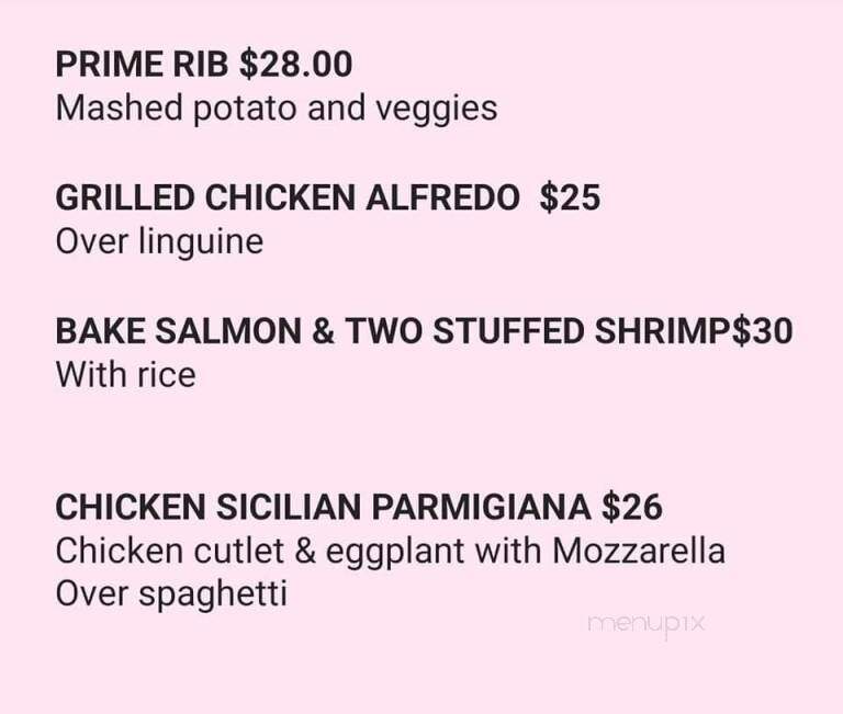 Abby's Restaurant & Bar - Saugerties, NY menu_pic