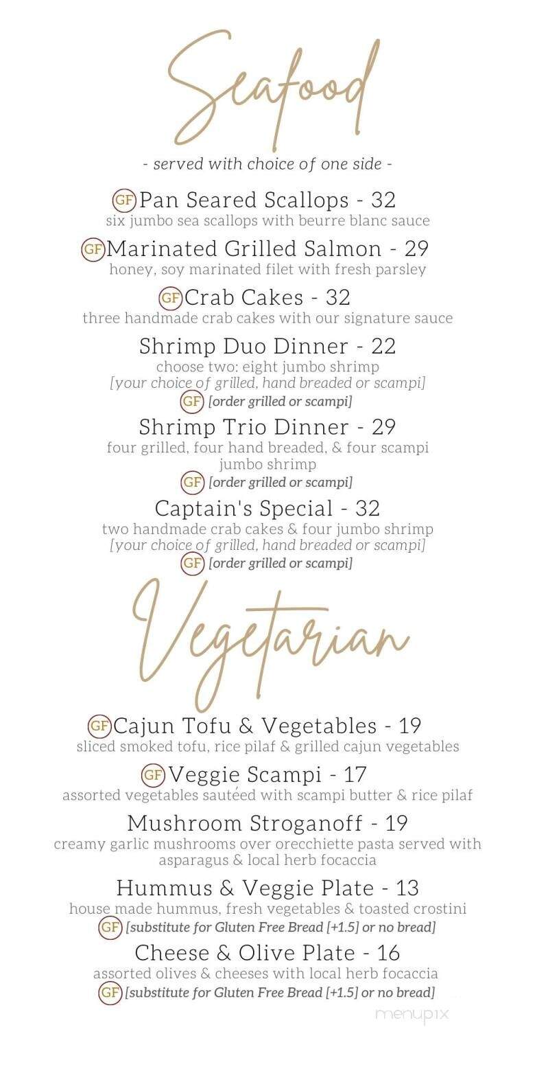 Chophouse On Main - Mahomet, IL menu_pic