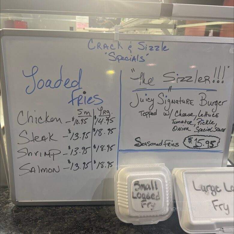 Crack & Sizzle - Detroit, MI menu_pic