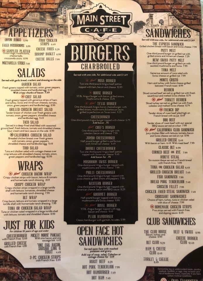 Mega's Grill & Eatery - Maquoketa, IA menu_pic