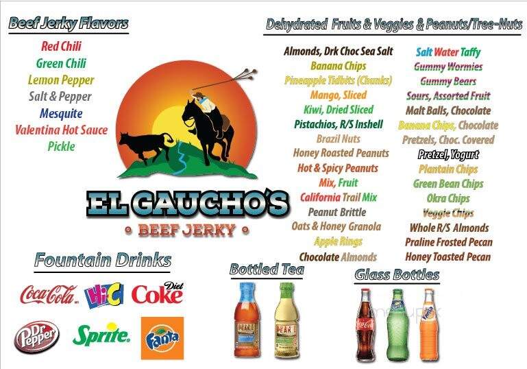 El Gauchos Beef Jerky - Clovis, NM menu_pic