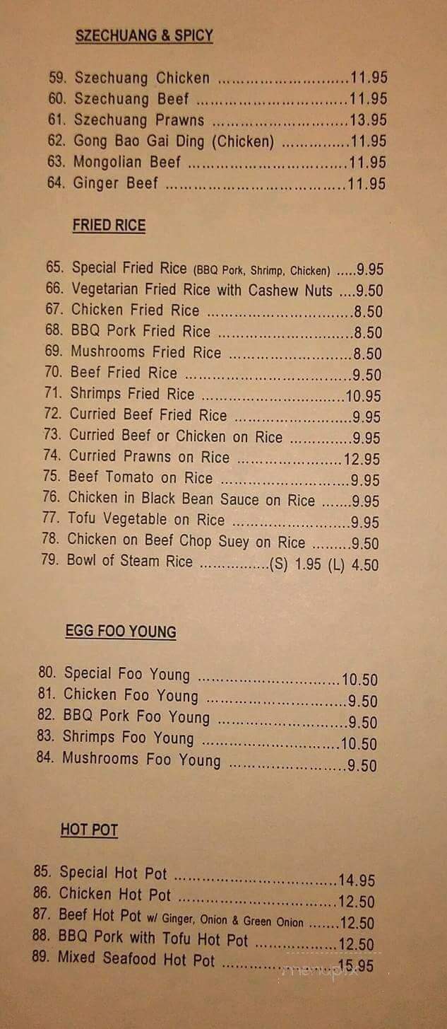 May Wong - Lillooet, BC menu_pic