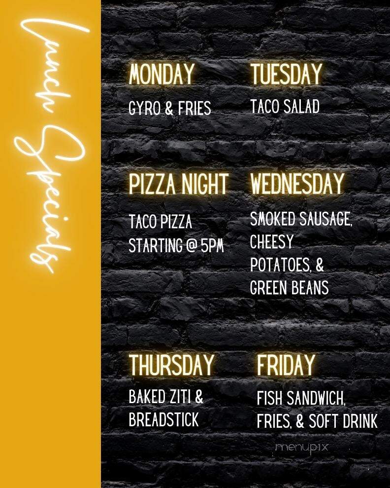 Morgan's Tap & Grill - Fort Wayne, IN menu_pic