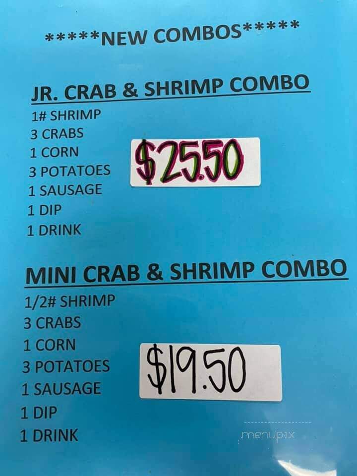 Big Boys Seafood - Thibodaux, LA menu_pic