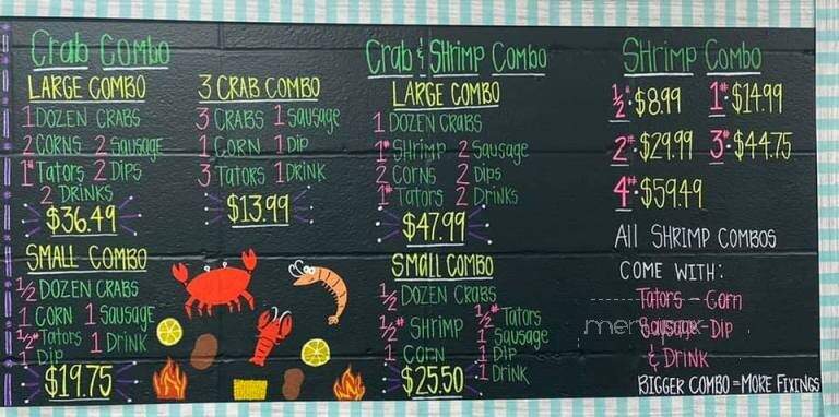 Big Boys Seafood - Thibodaux, LA menu_pic
