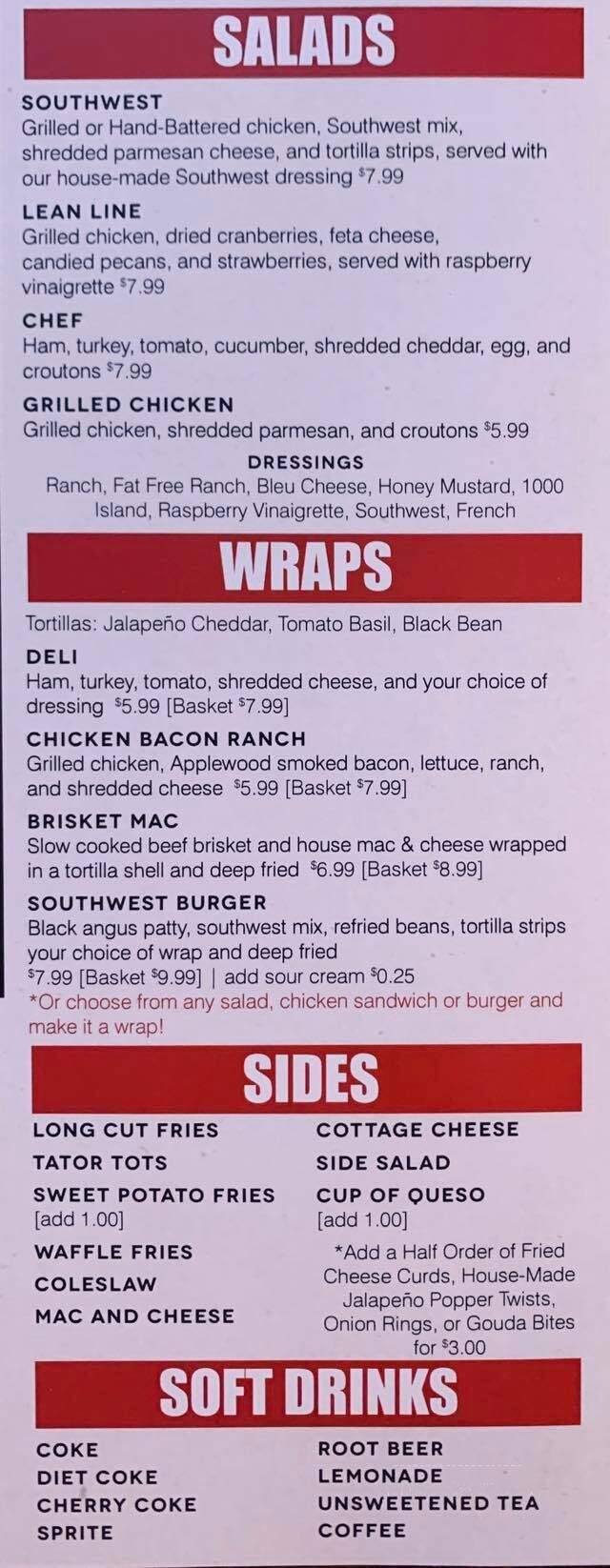 The Breakroom Pub and Grub - Tampico, IL menu_pic