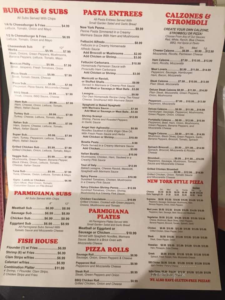 Eataly - Ghent, WV menu_pic
