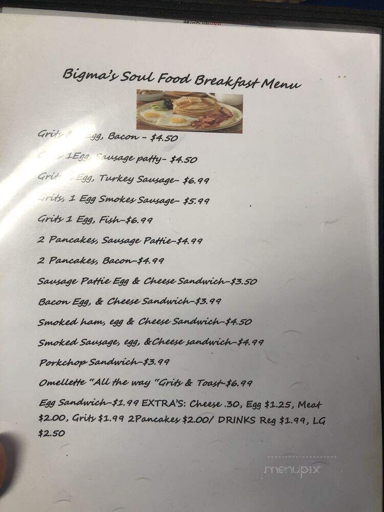 Big Ma's Soul Food - Statesboro, GA
