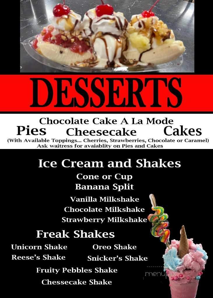 Backwoods Restaurant - Bolivar, TN menu_pic