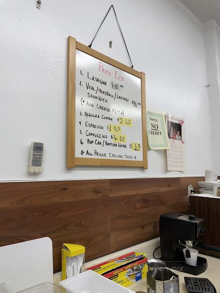Cosimo's Cheese and Deli - Mississauga, ON menu_pic