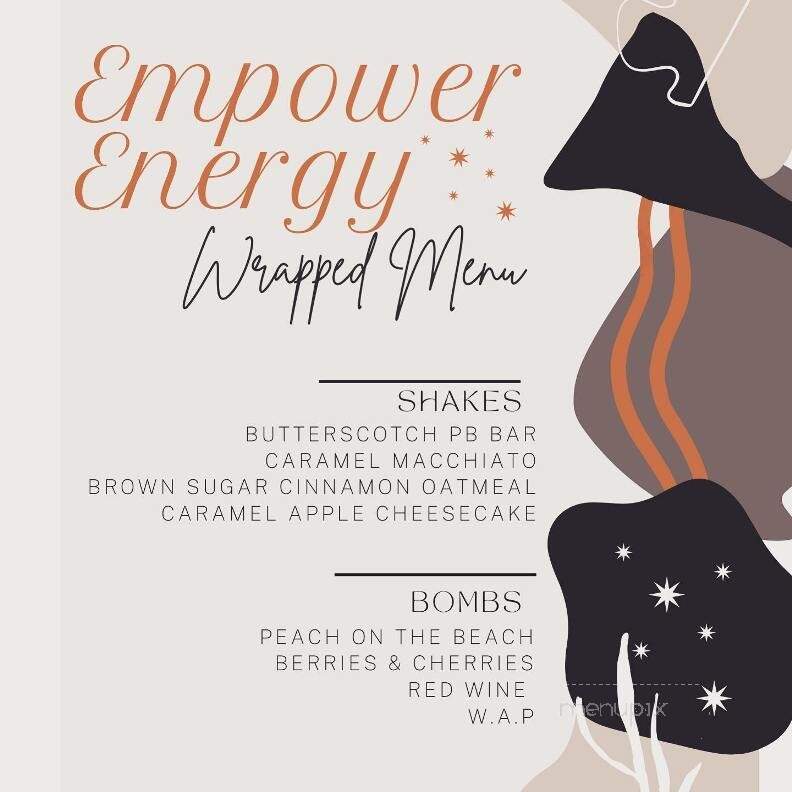 Empower Energy - Fort Wayne, IN menu_pic