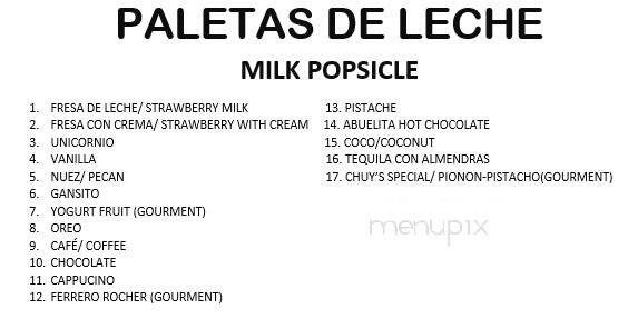 Michoacan A Pedir De Boca - Carson City, NV menu_pic