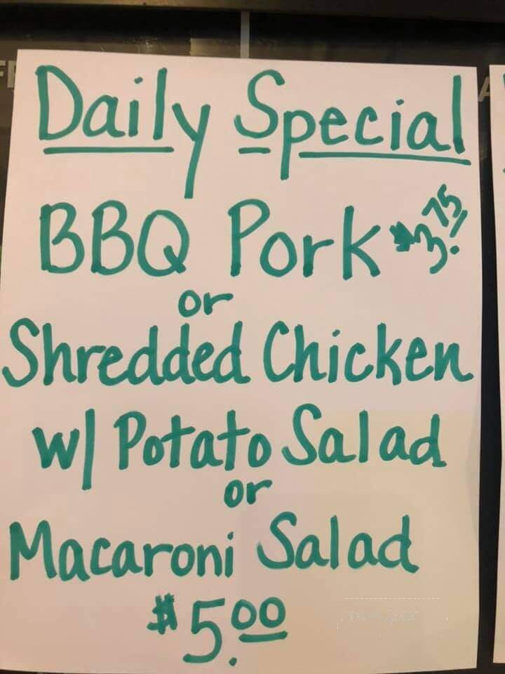 Town Tavern - Chickasaw, OH menu_pic