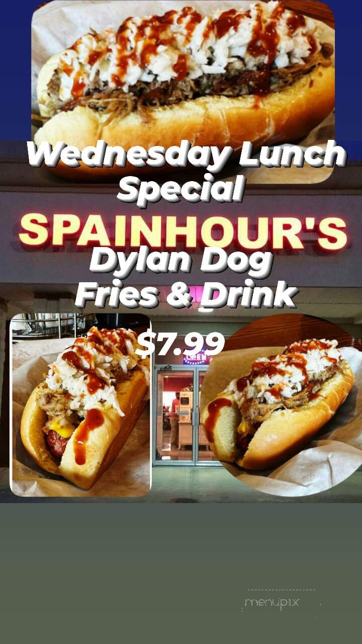 Spainhours - South Boston, VA menu_pic