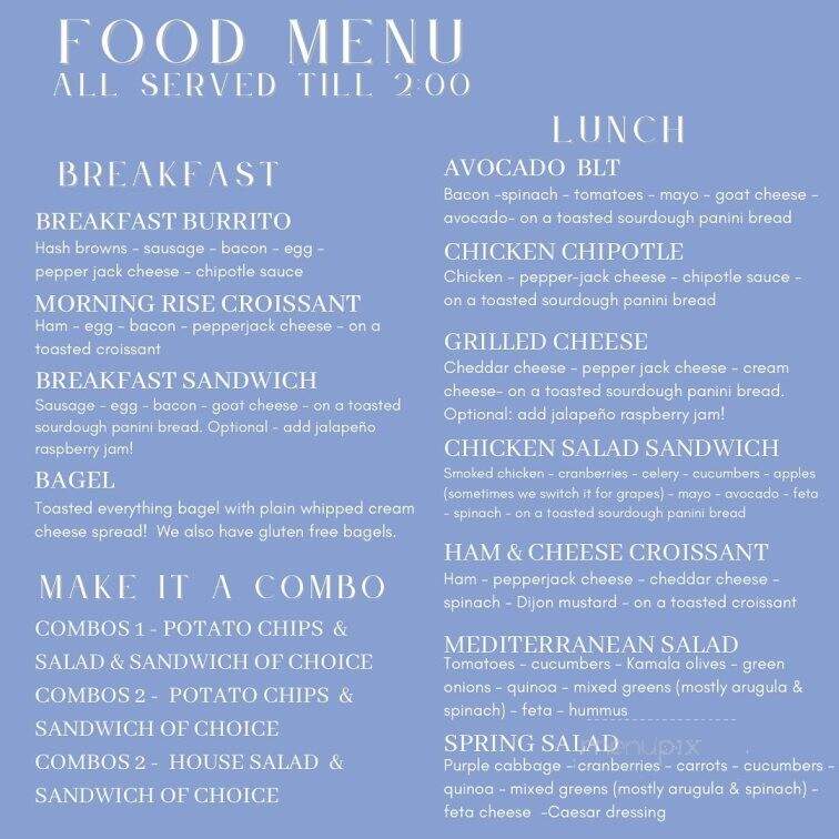 Rose Creamery - State Center, IA menu_pic