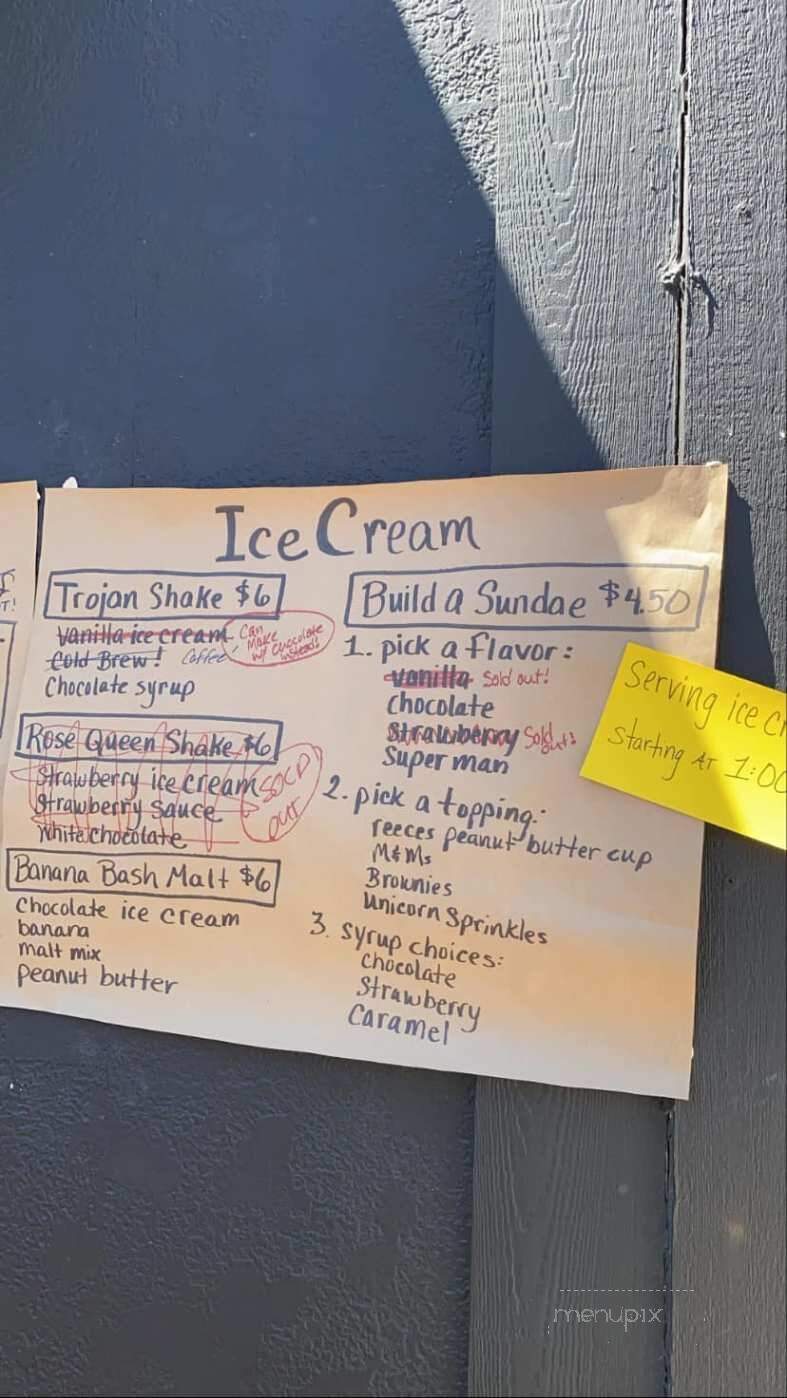 Rose Creamery - State Center, IA menu_pic