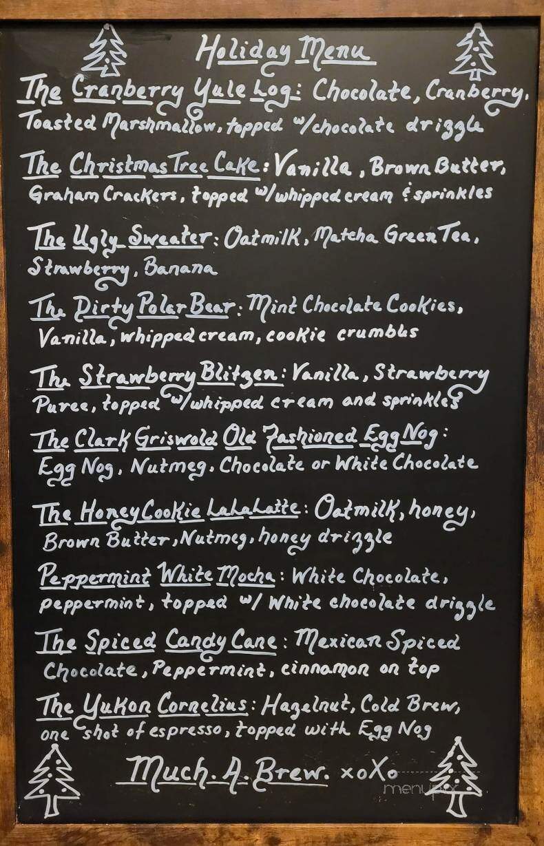 Much A Brew About Something - Clanton, AL menu_pic