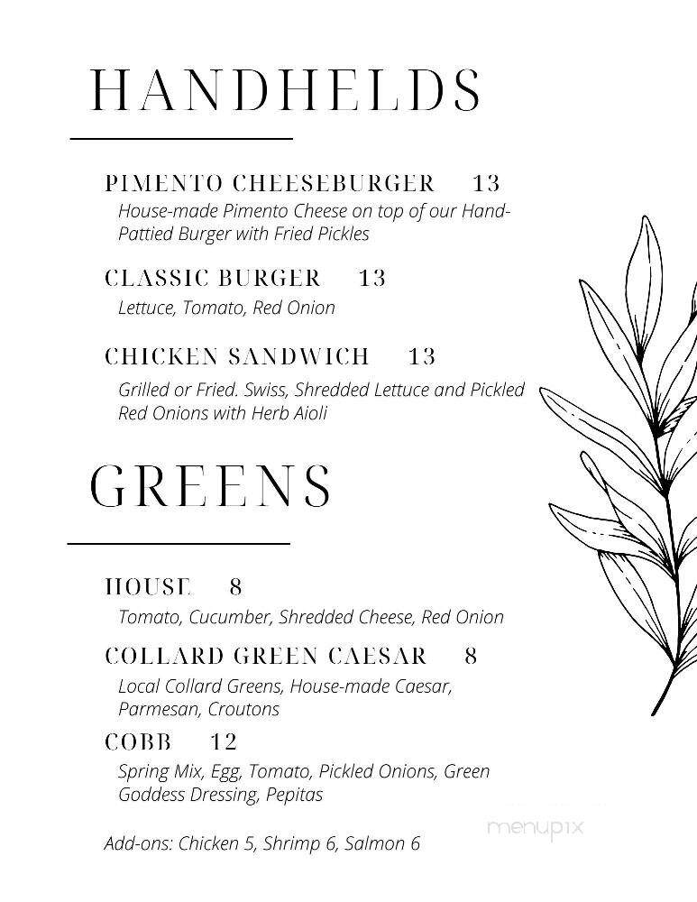 Bourbon Station - Lawrenceburg, KY menu_pic