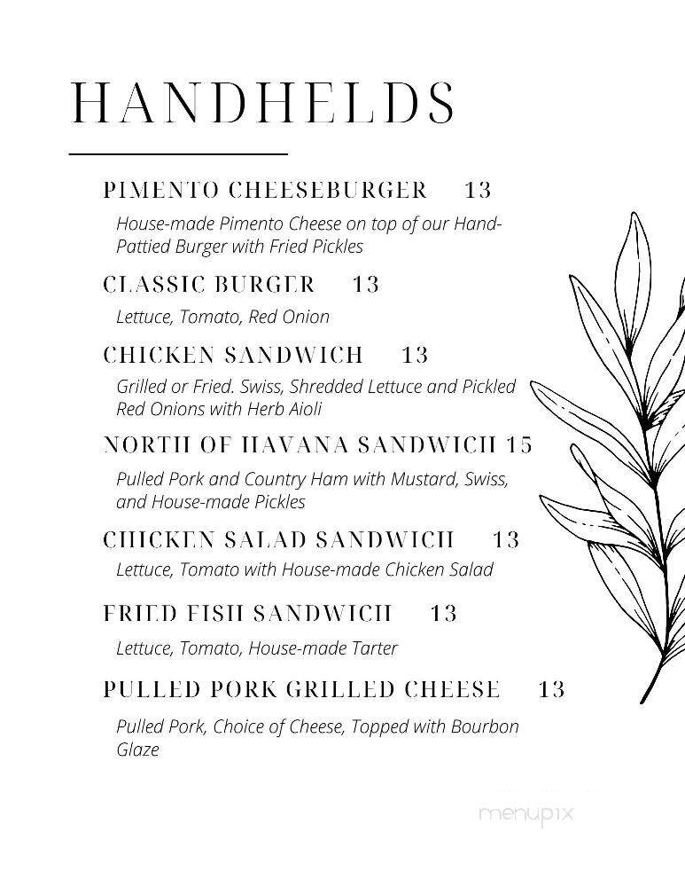 Bourbon Station - Lawrenceburg, KY menu_pic