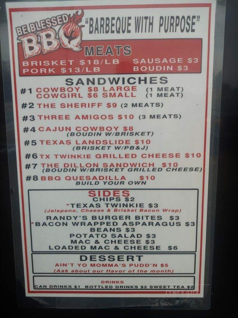 Be Blessed BBQ - Nacogdoches, TX