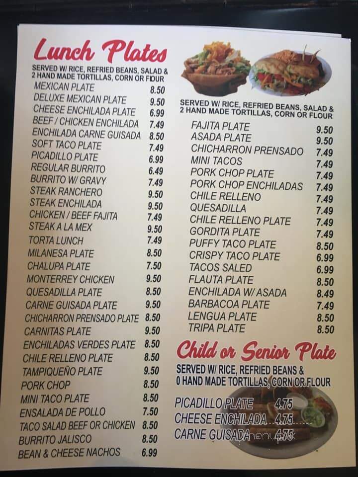 Micas Pollos Asados & Fruit Cup - Floresville, TX menu_pic