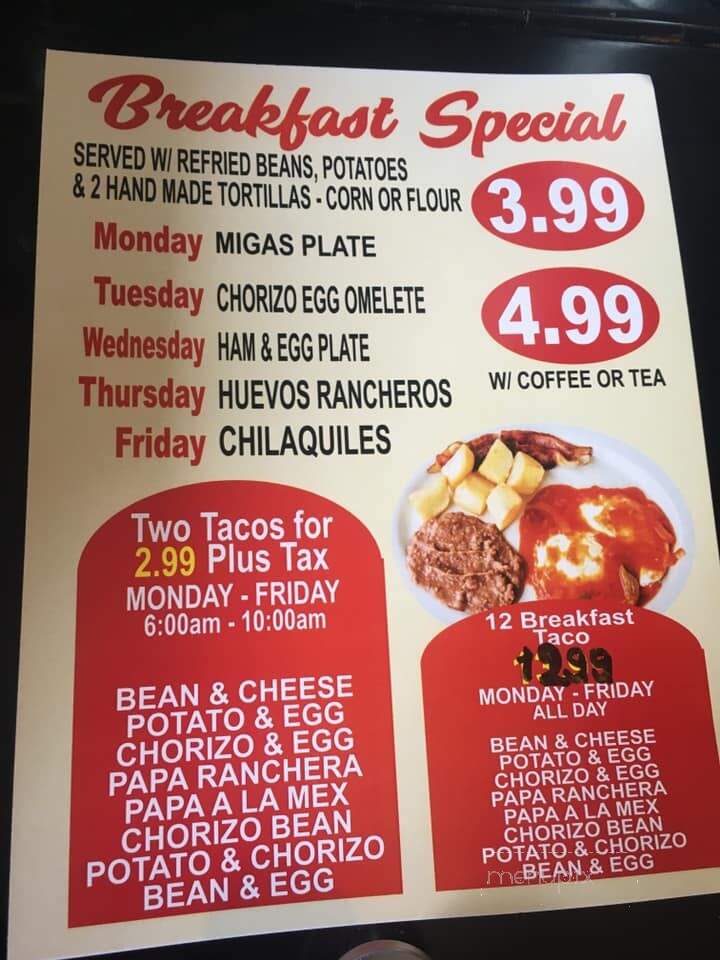 Micas Pollos Asados & Fruit Cup - Floresville, TX menu_pic