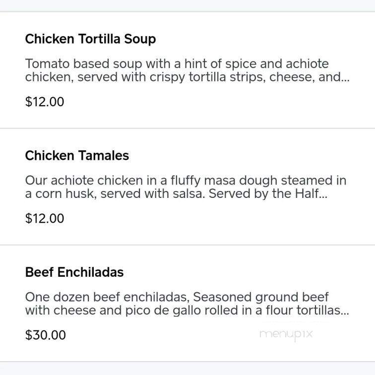 Los Gringos Tacos - Beaver, PA menu_pic