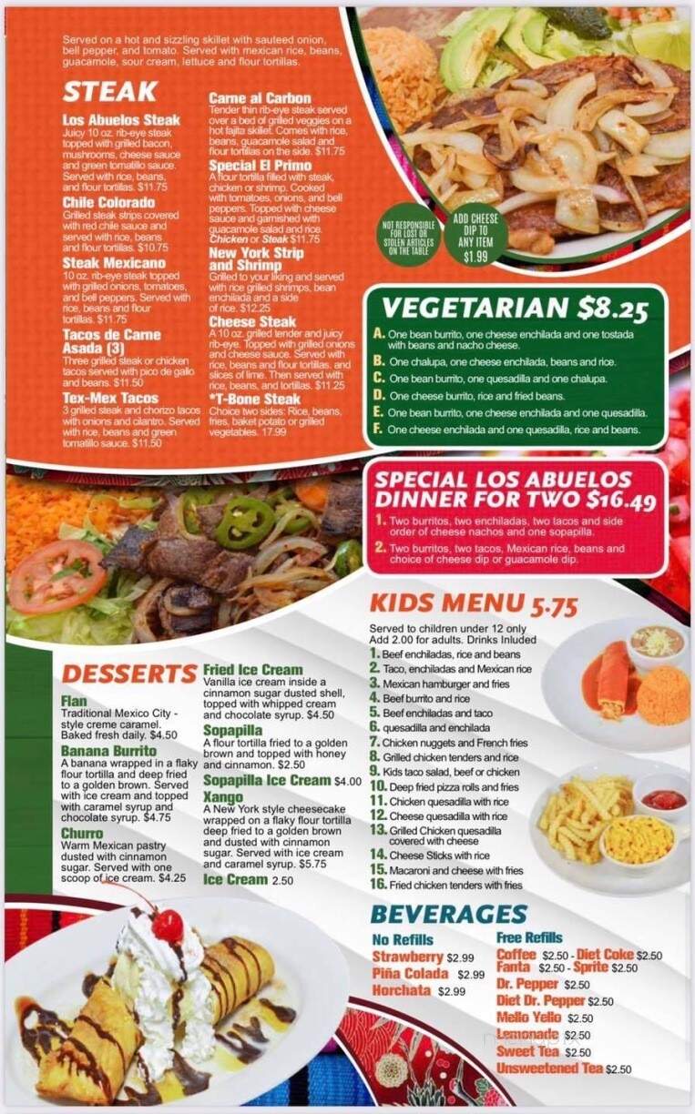 Tacos VS Sushi - Ripley, TN menu_pic