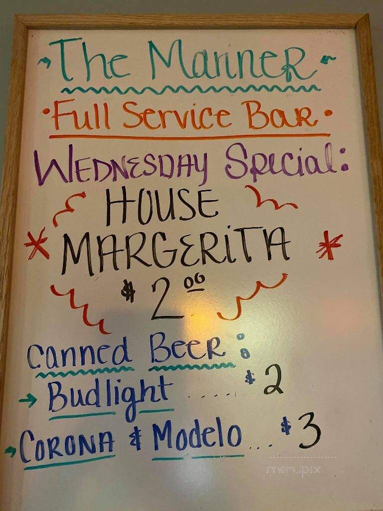 The Mariner Banquet Hall - Kaukauna, WI menu_pic