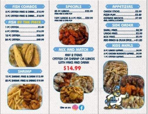 Express Chicken & Shrimp - Springfield, IL menu_pic