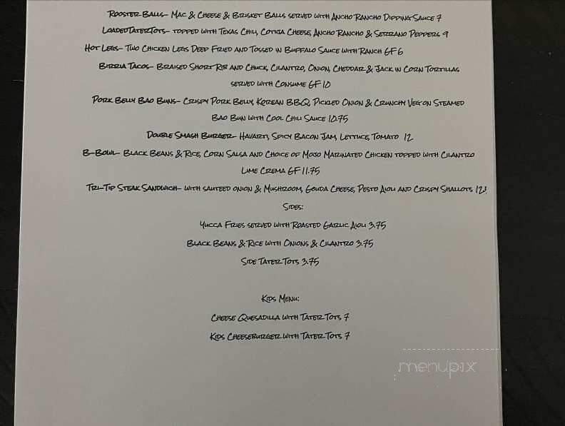 Inman Beer Vault - Inman, SC menu_pic