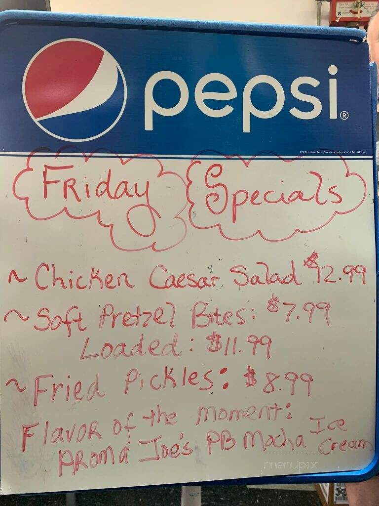 Topsy's - Orange, MA menu_pic